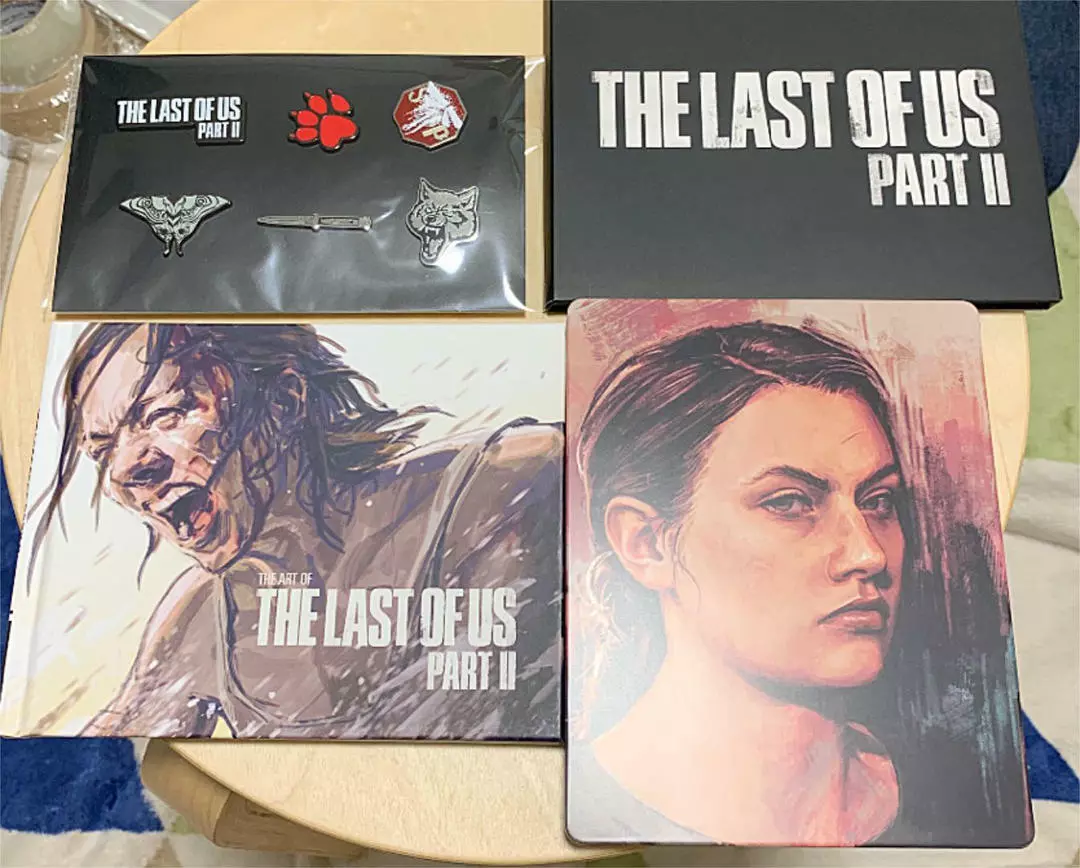 PS4 The Last Of Us2 Collectors Edition Limited Bonus Set of 3 From