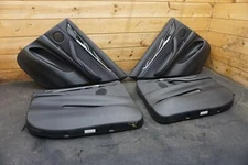 Set Front Rear Left & Right Interior Door Trim Oak Wood 51417369931 BMW X5 14-18