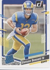 2023 Donruss #358 Stetson Bennett IV Los Angeles Rams Rookie