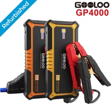 GOOLOO GP4000 Jump Starter 4000A Peak Car Starter SuperSafe Lithium Jump Box 12V