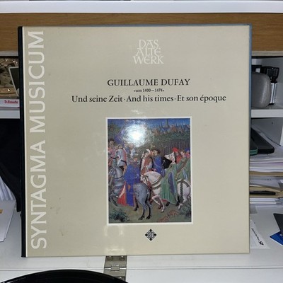GUILLAUME DUFAY 2 LP SND HIS TIMES 333f
