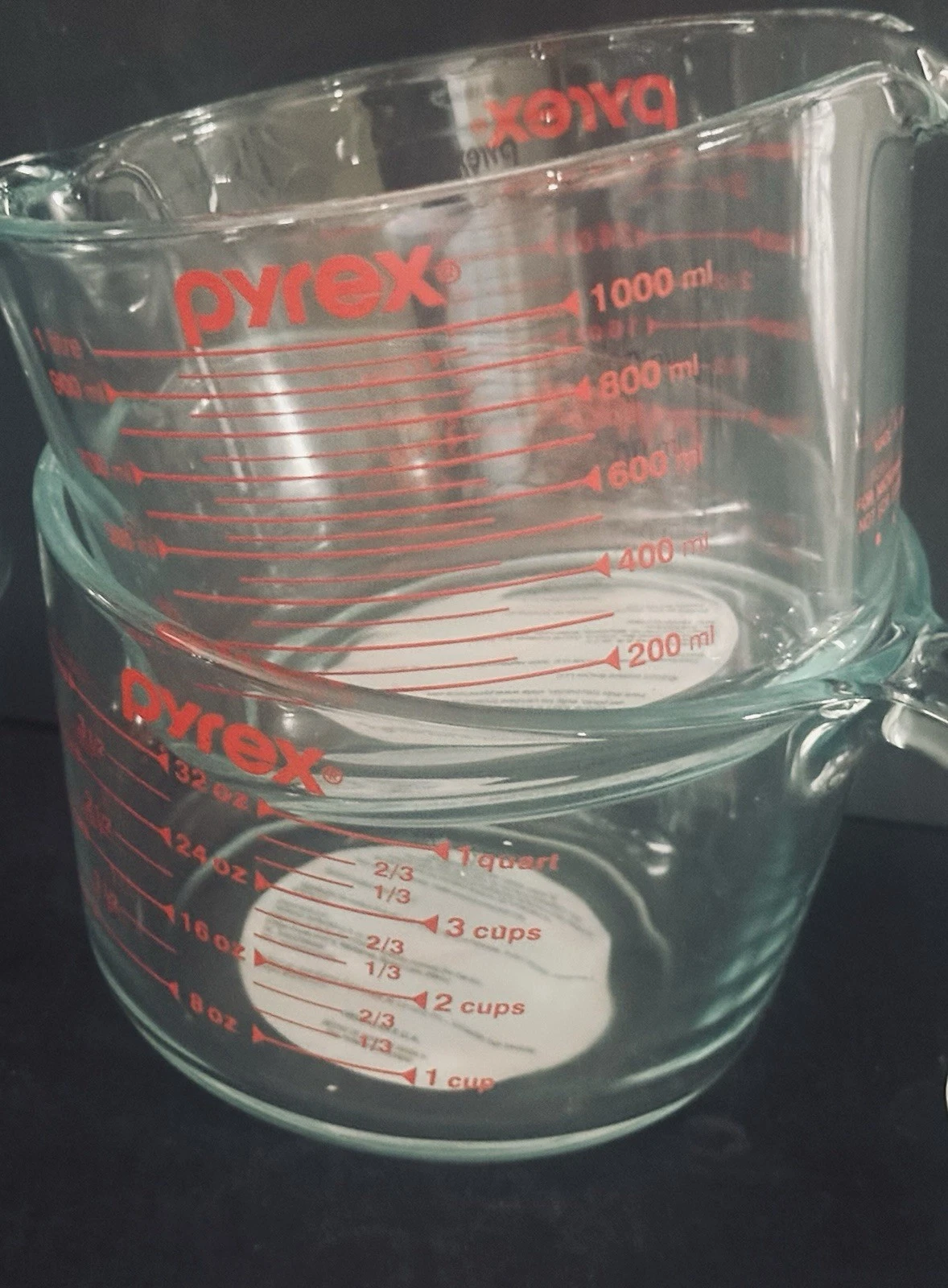 Pyrex Corning Made in USA Measuring Cup_ 4 Cups - 1000 ml