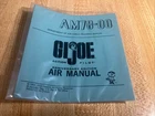 GI Joe Timeless Action Pilot 40th Anniversary Manual W/ Stickers