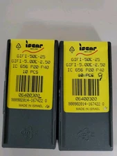 ISCAR GIFI-50-25 GRADE IC656 "NEW" OPEN PACK 19-PIECE LOT