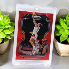 2022 Panini Prizm WNBA Red Prizm #99/199 - Kelsey Plum - No. 68