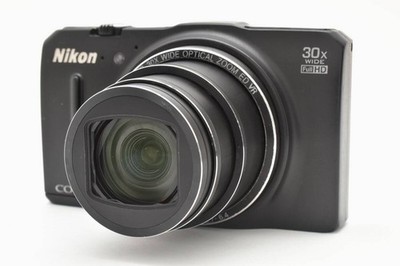 Nikon COOLPIX S9700 16.0MP Digital Camera - Black for sale online