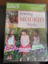 Sewing with Nancy: Sewing MODKID Style DVD 2015 Nancy Zieman DIY Instructional