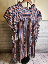 Haptics by Holly Harper Pullover Blouse Blue/...