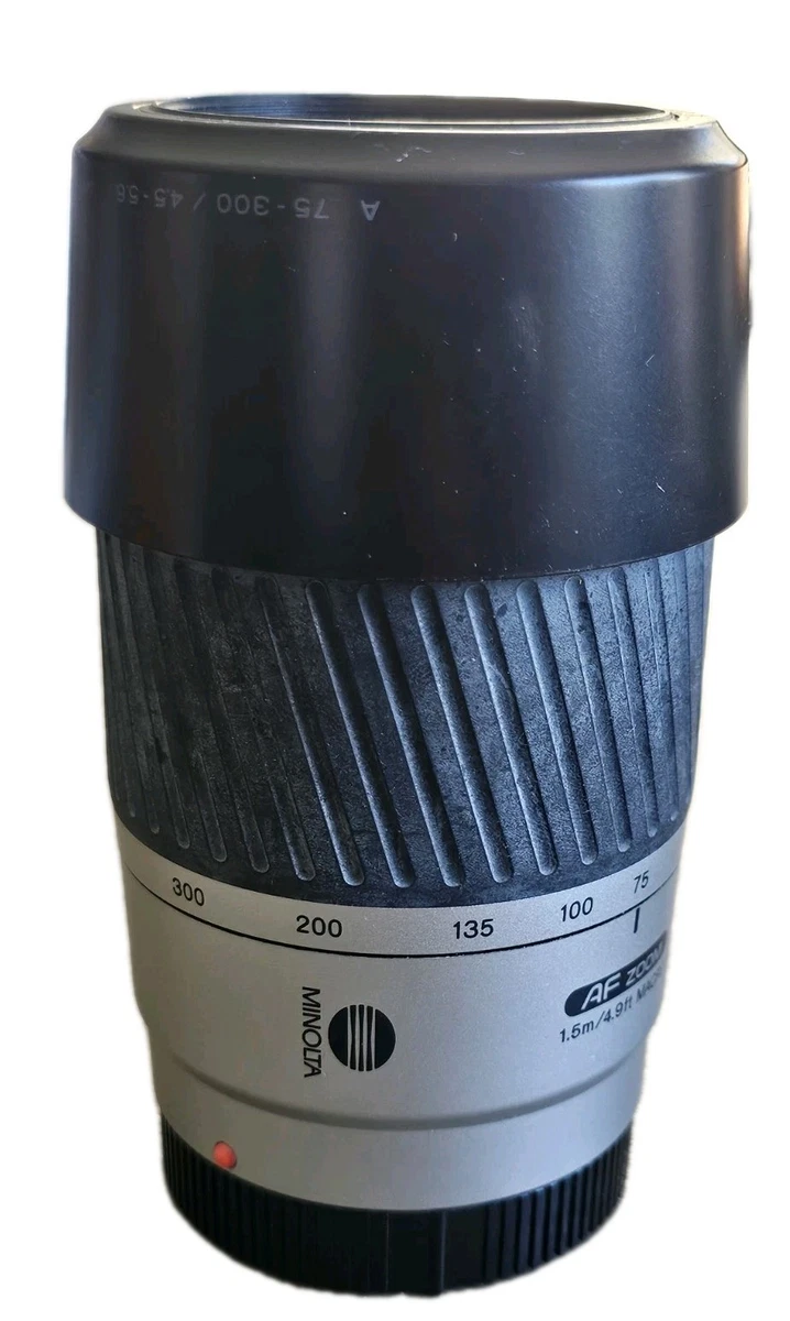 Minolta 75-300mm Focal Camera Lenses for sale - eBay