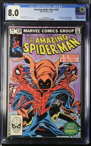 Amazing Spider Man 238 CGC  8.0 First Appearance Hobgoblin  Tatooz Intact