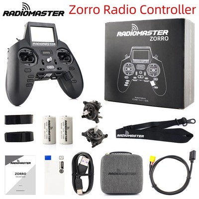 RadioMaster Zorro 2.4 GHZ RC Controller ELRS CC2500 JP4IN1 Transmitter w/Battery
