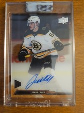 2022-23 Upper Deck Clear Cut Rookie Jakub Lauko Auto Card #CC-JL