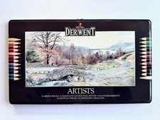 Rexel Derwent Artists Pencils and Caran d'Ache Prismalo pencils (used)