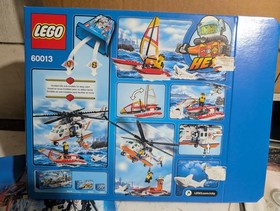 LEGO City Coast Guard Helicopter 60013 Complete Set 230 Pieces 60032 Snowmobile 