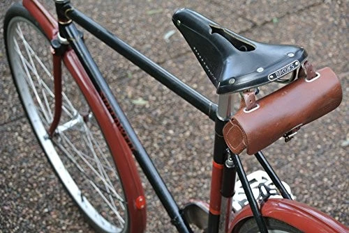 Sillín de bicicleta estrecho Brooks Saddles Imperial B17 con agujero y cordones negro Foto 2 de 4