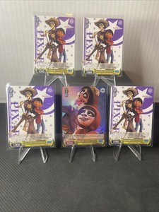 Set of 5 Weiss Schwarz Pixar Coco  PXR/S94-021S SR & 4 X 005 R NM