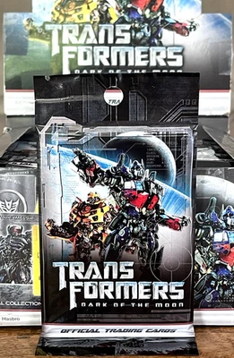 2011 HASBRO TRANSFORMERS 3: DARK OF THE MOON Movie🍿PACK 6 Cards MEGAN FOX OVP