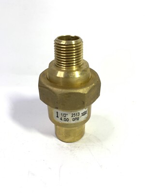 Hays 2513 Mesurflo Inline Automatic Check Balancing Valve  1/2  NPT 4.00 GPM
