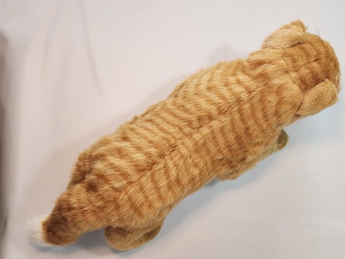 Vintage Avanti Applause Orange Tabby Mutter Katze trägt Kätzchen Plüschtier Stofftier 17 Zoll - Bild 9 von 11