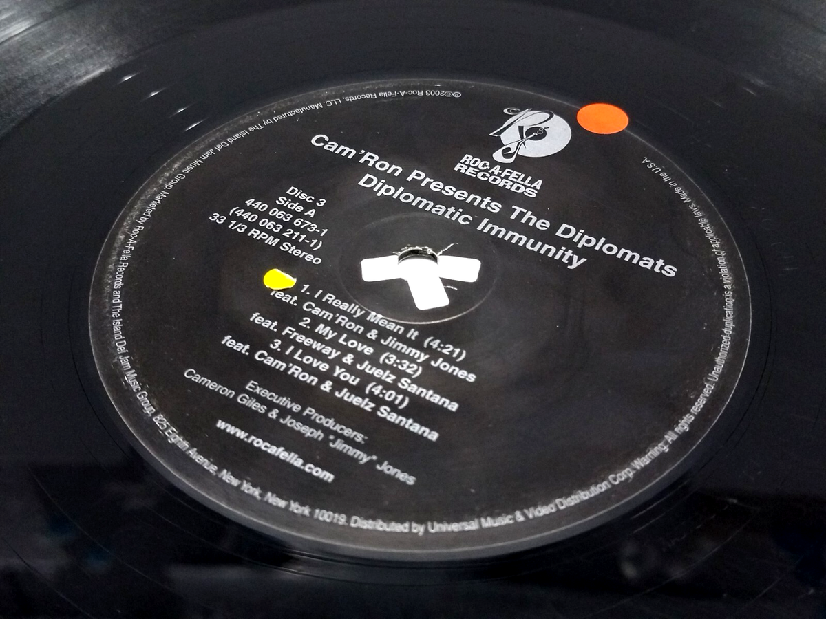 Cam'ron Presents The Diplomats - Diplomatic Immunity 4LP