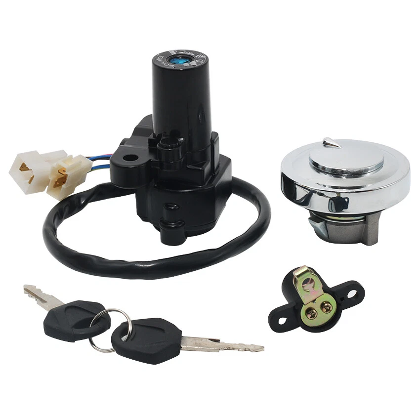 Juego de bloqueo de interruptor de llave de encendido para Yamaha XVS950 Midnight Star 2009-2012 VStar 950 Foto 3 de 4