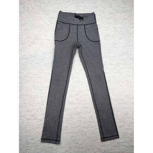 Lululemon Athletica Skinny Will Leggings Athletic Herringbone Drawstring Size 8 - Picture 2 of 10