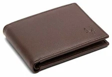 New Premium Quality Bi-fold Leather Wallet RFID Protected for Men Brown Colour