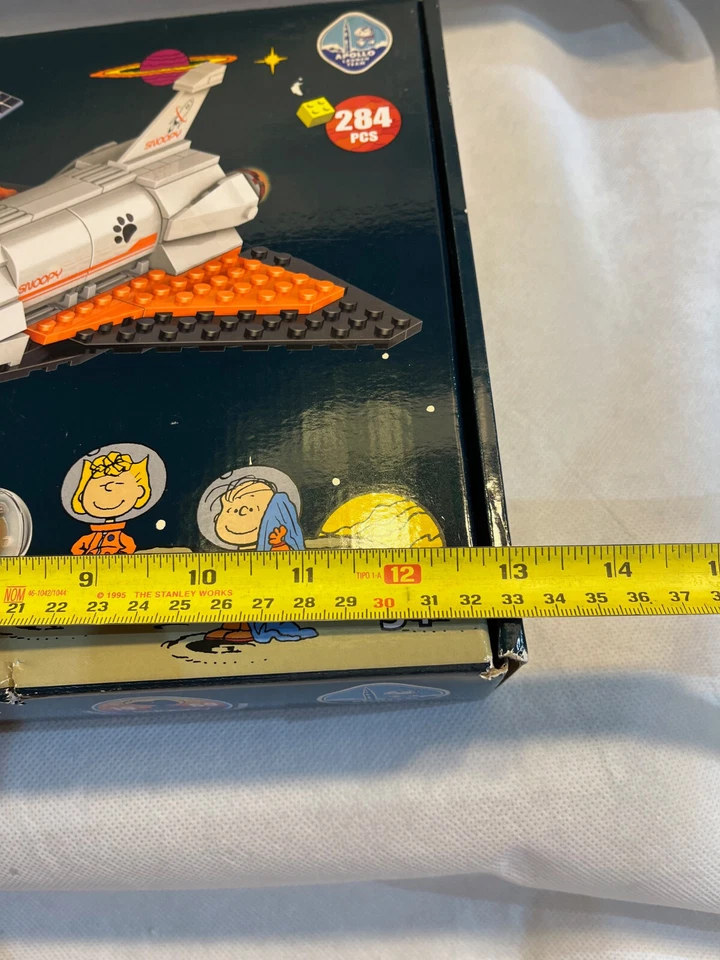 1969 Snoopy Space Shuttle & Satellite Block 284 PCS Peanuts Apollo Launch Team - Image 3 of 4