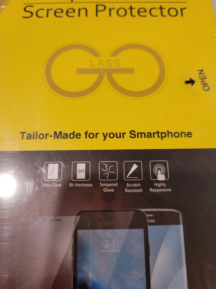 Protector de pantalla JETech para iPhone 4 película de vidrio templado paquete de 2 Foto 2 de 3