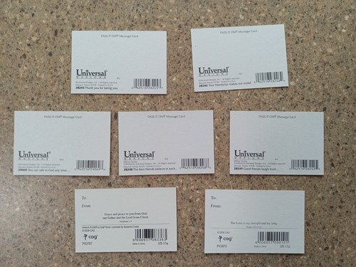 Motivational Inspirational Message Card Lot of 28 - Picture 4 of 8