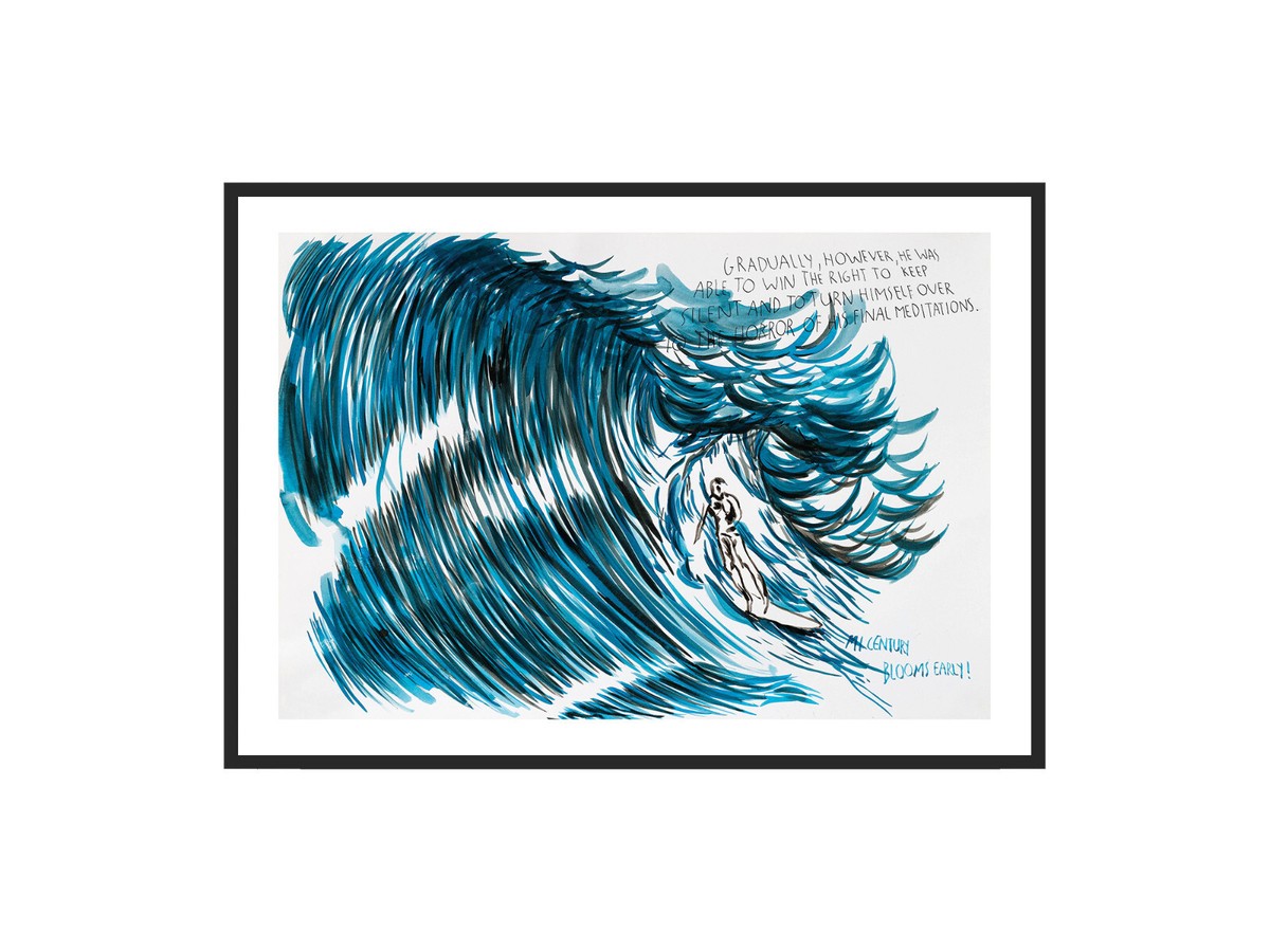 アート・デザイン・音楽 Raymond Pettibon: Surfers 1985-2015 Raymond Pettibon - Surfers 1985-2015 - Books - Venus Over