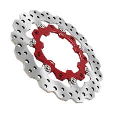 7 Holes Agitator 11.8" Front Brake Rotor Disc for Harley Touring FLHR FLHX FLTRX