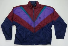 Rare Vintage JCPENNEY Olympics USA Color Block Windbreaker Track Jacket 90s XL
