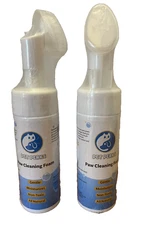 2 Pack Pet Perks Paw Cleaner for Dogs & Cats Non-Toxic Waterless No-Rinse New