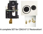 Full Repair Kit Marantz CD63 CD63SE CD63 KI MK2 CD67 Laser Lens VAM1201 VAM1202