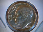 1950 P Roosevelt Dime 10c 90% Silver, .07234 oz ASW,  #5.