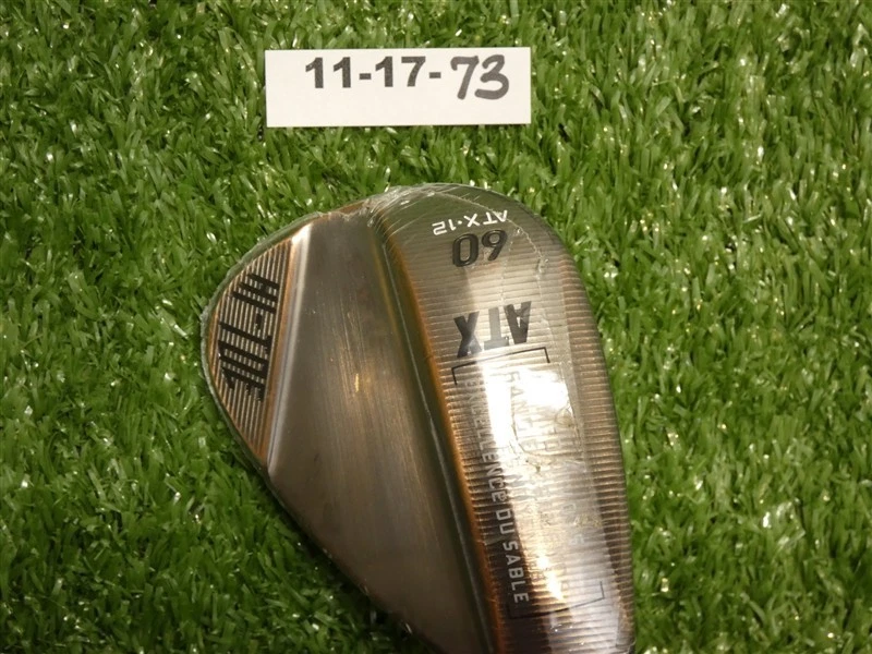 TaylorMade Fresado Grind Hi-Toe 4 RAW 60* 12* Lob Wedge ATX Grind DG Acero Nuevo Foto 2 de 4