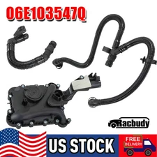 06E103547Q Oil Separator PCV Valve Vent Trim & Hose Tube For Audi A4 A5 A7 Q5 Q7