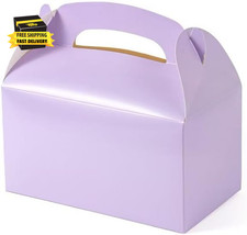 12 Pack Gift Treat Boxes,Gable Paper Gift Boxes with Handles,Party Favor Boxes f