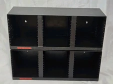 Lot 2 Laserline CD Case Storage Plastic Holder x2 30/36 CD Vintage 1990’s case