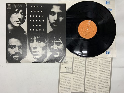 JEFF BECK GROUP ROUGH AND READY Japan LP [47028ER]