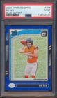 2024 PANINI DONRUSS OPTIC BO NIX #209 BLUE GLITTER HOLO PRIZM ROOKIE PSA 9!