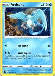 Articuno 036/195 Silver Tempest Cosmos Holo Promo