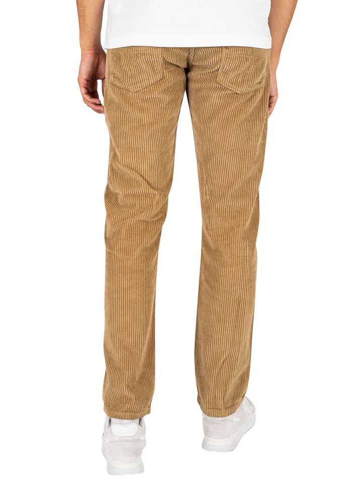 Lois Jeans Pour des hommes Nouveau jean Dallas à gros cordon, Beige - Photo 3/4