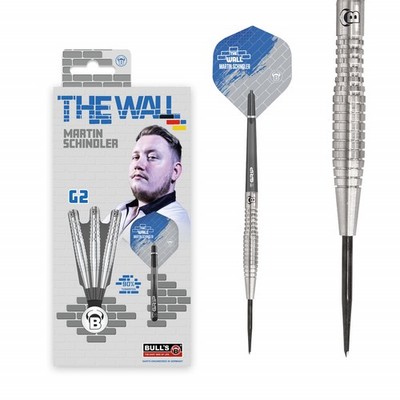 BULL'S Martin Schindler Generation 2 Steeldart 23g | Pro Dartpfeil Steel Dart