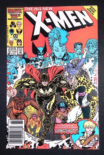 X-Men Annual #10 1st Appearance of Longshot 1986 Marvel Comics VF+ 8.5