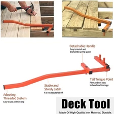 Decking Straightening Tool Deck Board Bender Straightener Bending Hand Tool Iron