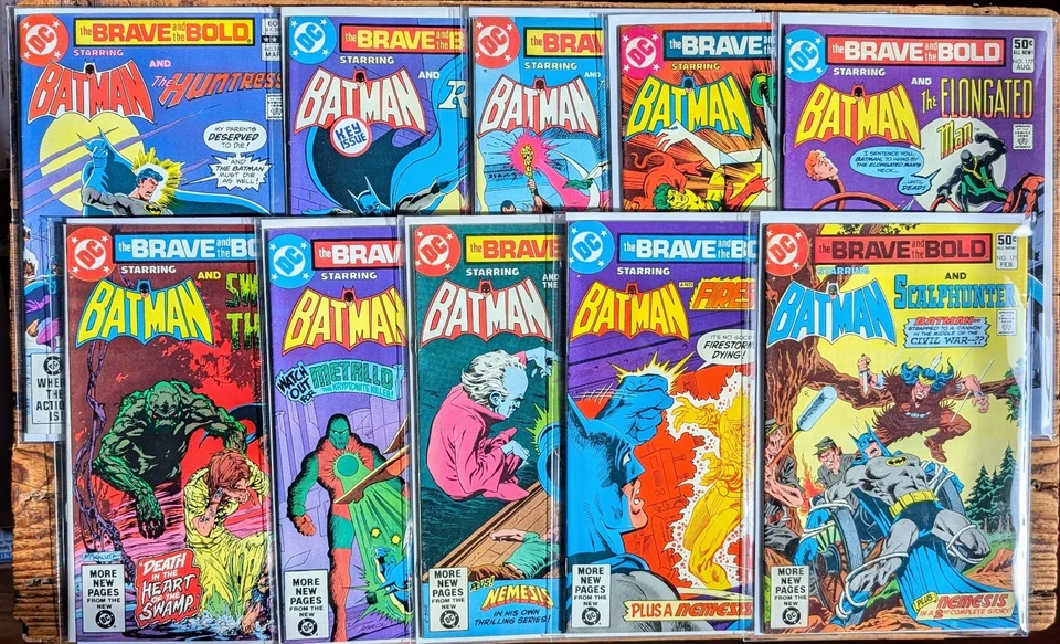 🔑 BRAVE AND THE BOLD Bronze & Modern Age Lot of 20  VF/VF+ DC BATMAN JLA JOKER - Image 3 of 4