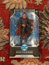 McFarlane DC Multiverse Red Son Superman 7 Action Figure NIB NEW Unopened Toy
