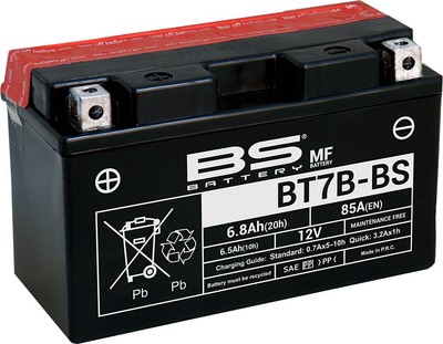 BS Battery Maintenance Free Battery BT7B-BS for Yamaha YW125 Zuma 125 2009-2015